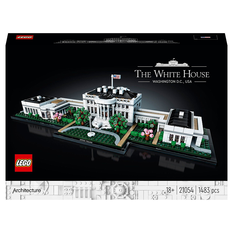Конструктор LEGO Architecture Белый дом 1483 детали