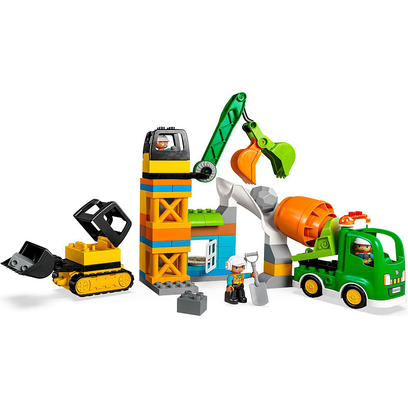 Конструктор LEGO Duplo Строительная площадка 61 элемент