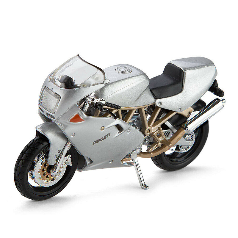 Модель мотоцикла Triumph Daytona 955i 1:18 Bburago серый