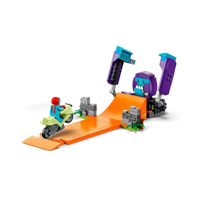 Конструктор LEGO City Трюковая петля Сокрушительный шимпанзе Smashing Chimpanz6ee Stunt Loop 226 деталей