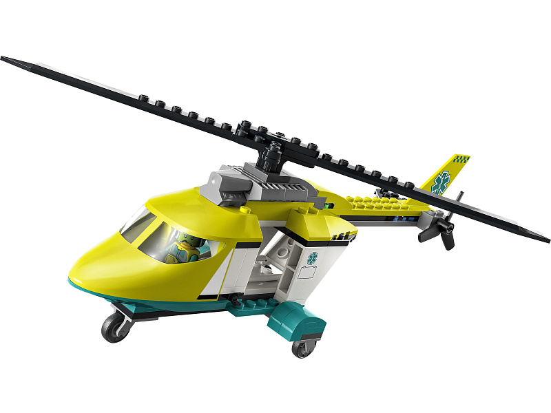 Конструктор LEGO City Грузовик для спасательного вертолёта 60343