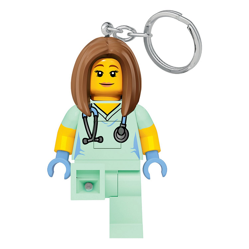 Брелок-фонарик для ключей lego Light Classic - Nurse Медсестра