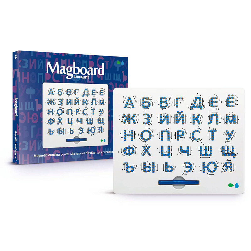 Магнитный планшет для рисования Magboard Алфавит