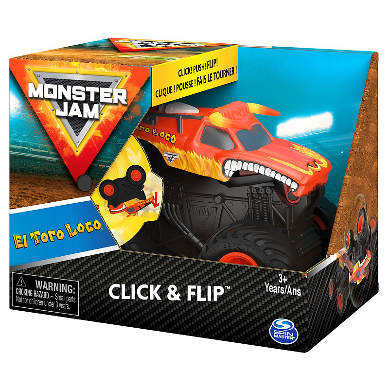 Машинка инновационная Monster Jam 1:43 El Toro Loco Spin Master