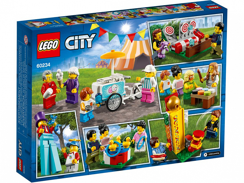 Конструктор LEGO CITY "Комплект минифигурок «Весёлая ярмарка»"