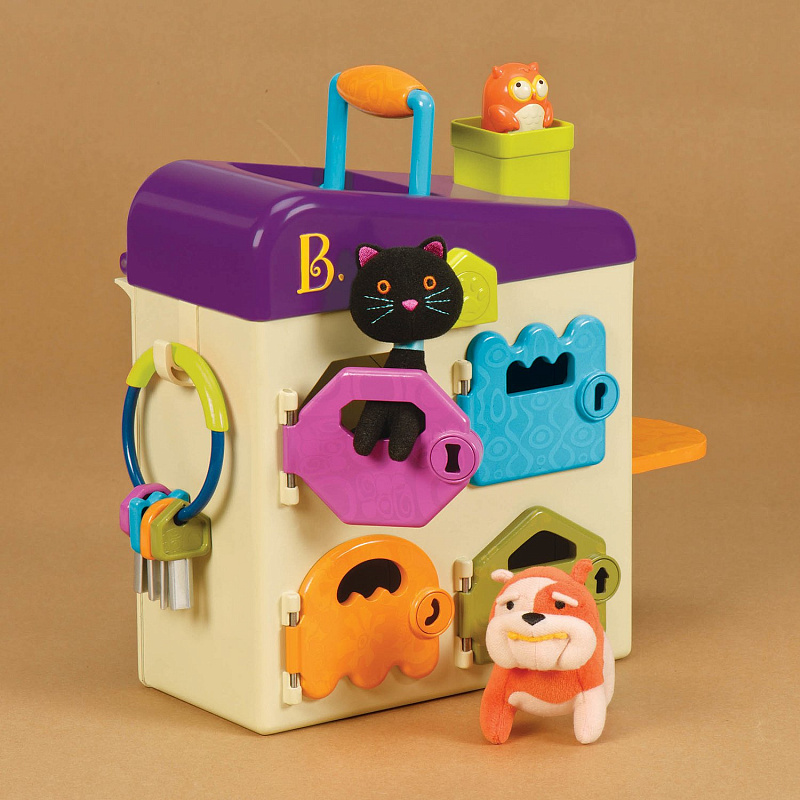 Набор игровой Ветеринарная клиника B.Toys с фиолетовой крышкой