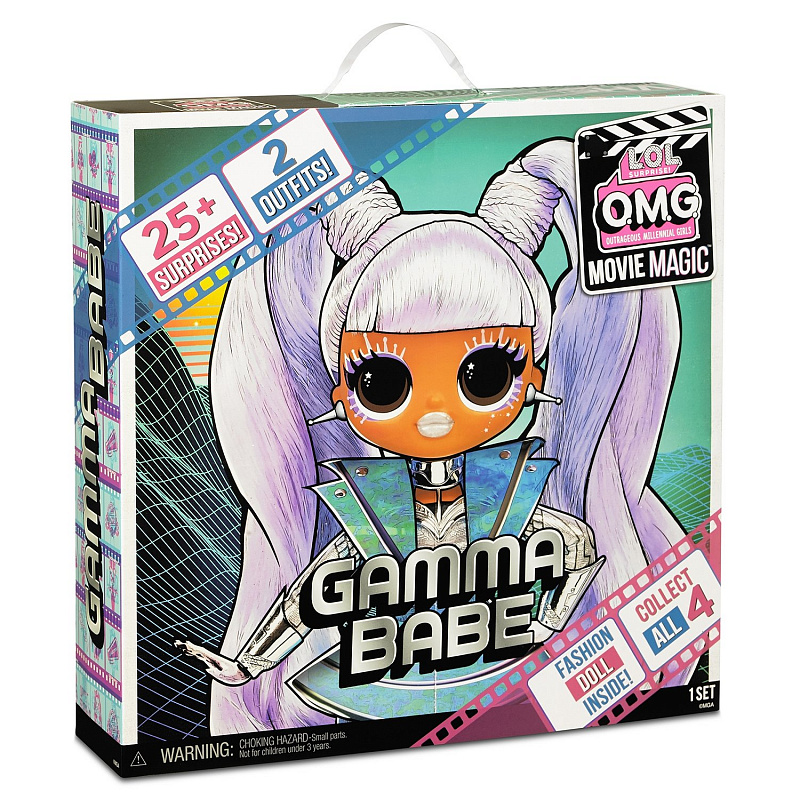 Кукла L.O.L. Surprise OMG Movie Magic Doll Gamma Babe