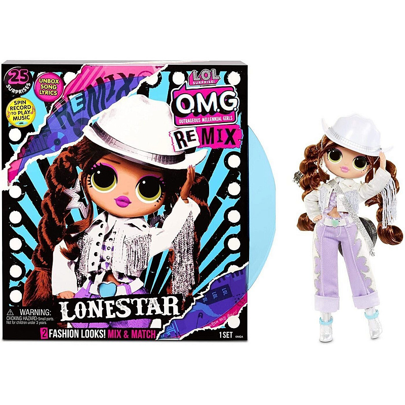 Кукла L.O.L. OMG Remix Lonestar