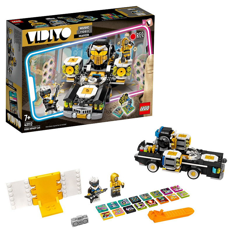 Конструктор LEGO VIDIYO Robo HipHop Car Машина Хип-Хоп Робота
