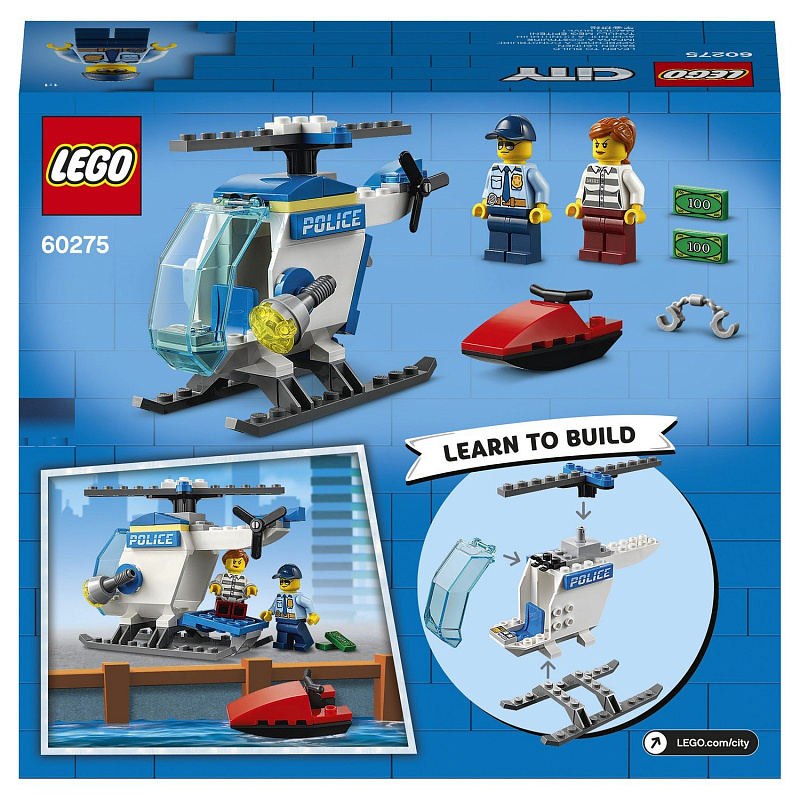 Конструктор LEGO City Police Полицейский вертолёт