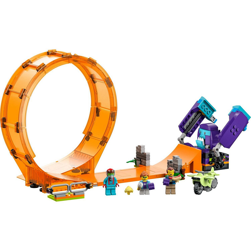Конструктор LEGO City Трюковая петля Сокрушительный шимпанзе Smashing Chimpanz6ee Stunt Loop 226 деталей