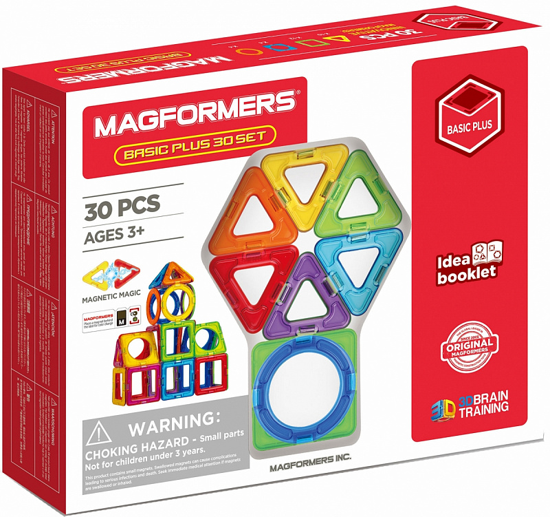 Магнитный конструктор Magformers Basic Plus 26 Set