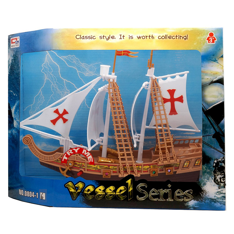 Игровой набор Пиратский корабль со светом и звуком Pirates