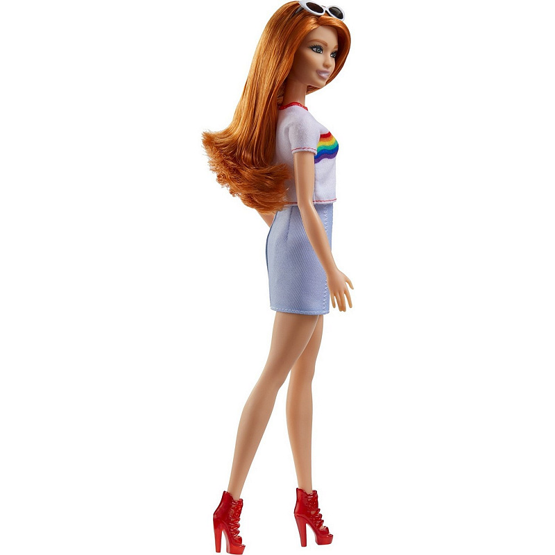 Кукла Barbie с рыжими волосами Игра с модой 29 см