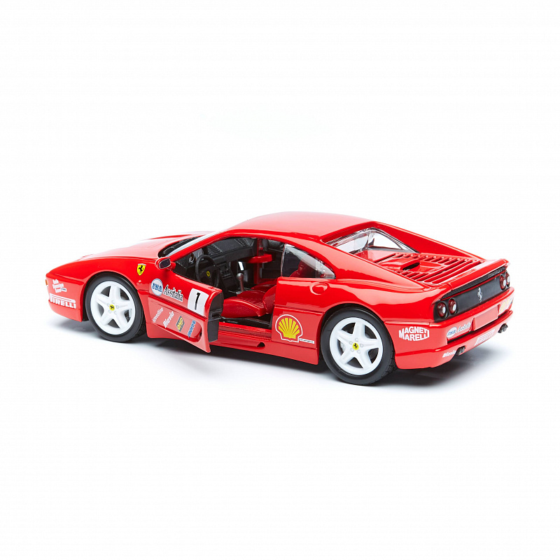 Машинка Ferrari F355 CHALLENGE 1:24 Bburago красный