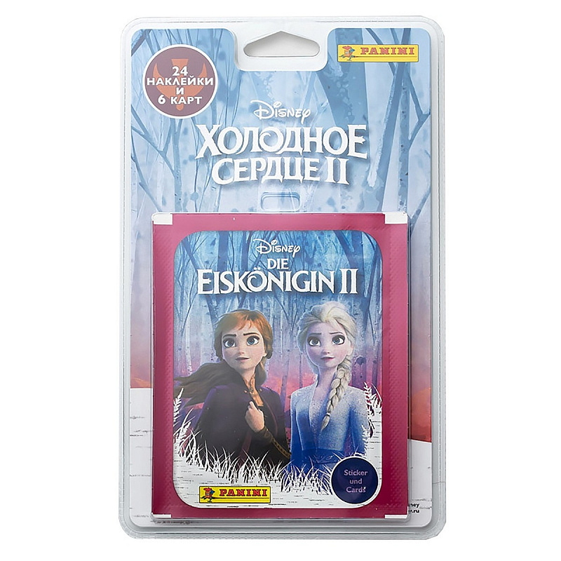 Блистер с наклейками Panini Холодное сердце 2 Frozen 2 (набор из 6 пакетиков наклеек)