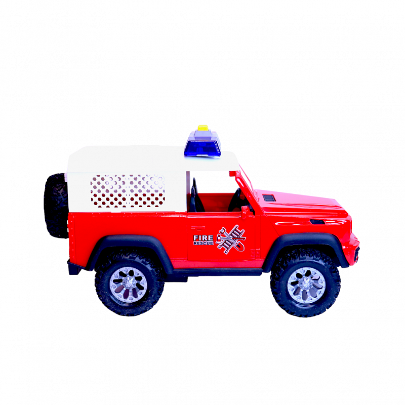 Инерционная пожарная машина Autochamp со светом и звуком
