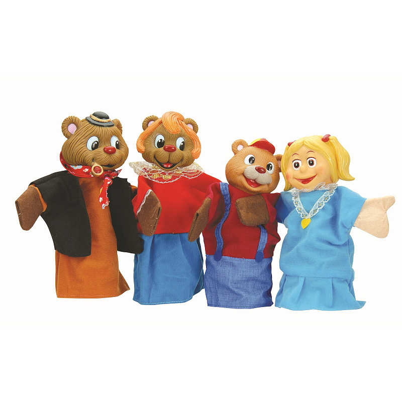 Кукольный театр со стойкой Маша и медведи Puppet Playroom