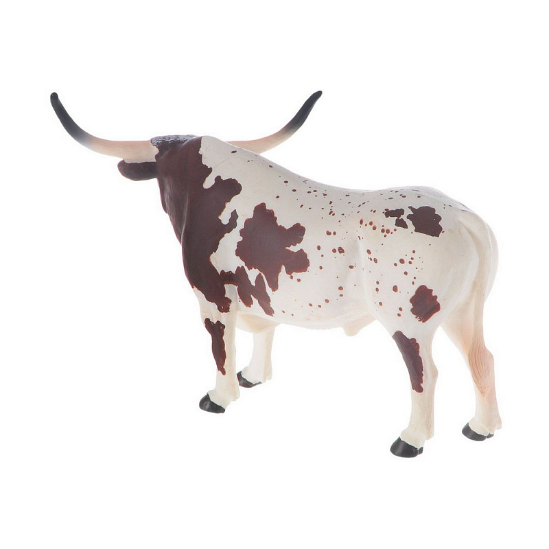 Фигурка Техасский бык породы лонгхорн XL Mojo