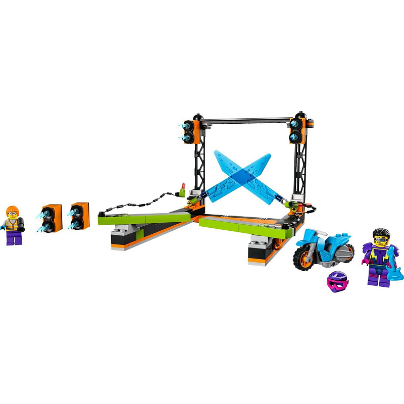 Конструктор LEGO City Stuntz Трюковое испытание Клинок The Blade Stunt Challenge 154 детали