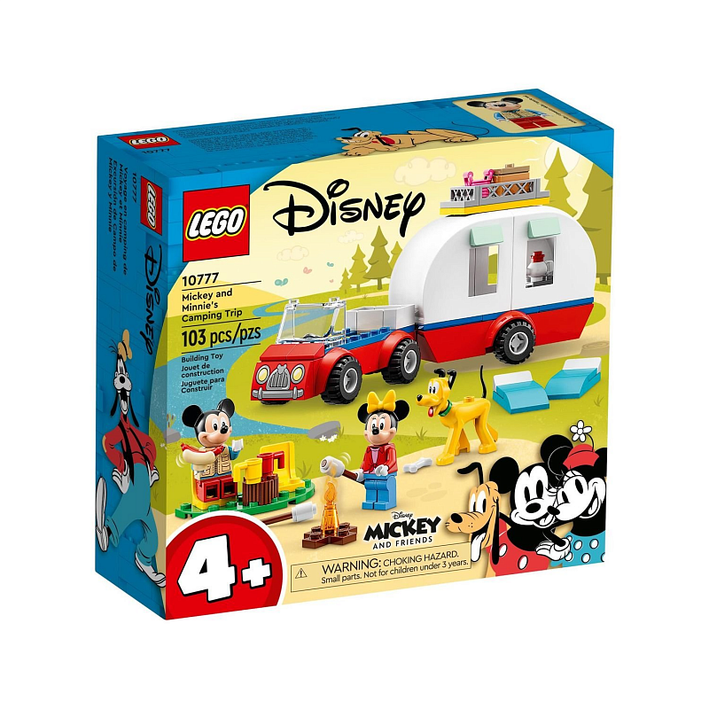 Конструктор LEGO Disney Поход Микки Мауса и Минни Маус Mickey Mouse and Minnie Mouse’s Camping Trip 103 детали