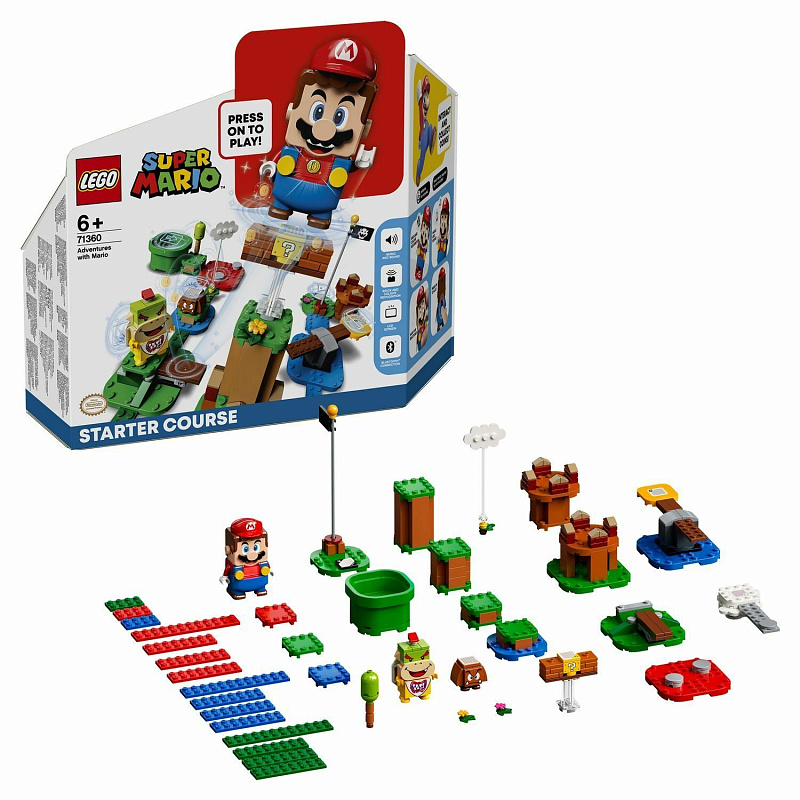 Конструктор LEGO Super Mario Приключения вместе с Марио стартовый набор