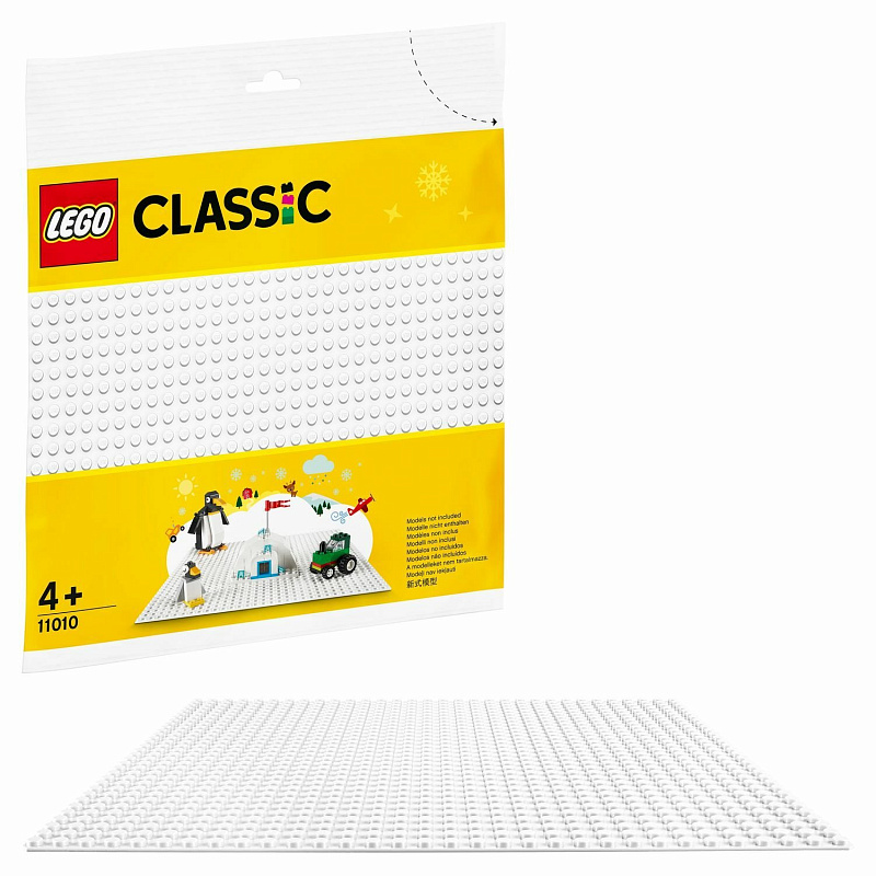 Конструктор LEGO Classic Пластина базовая Белая