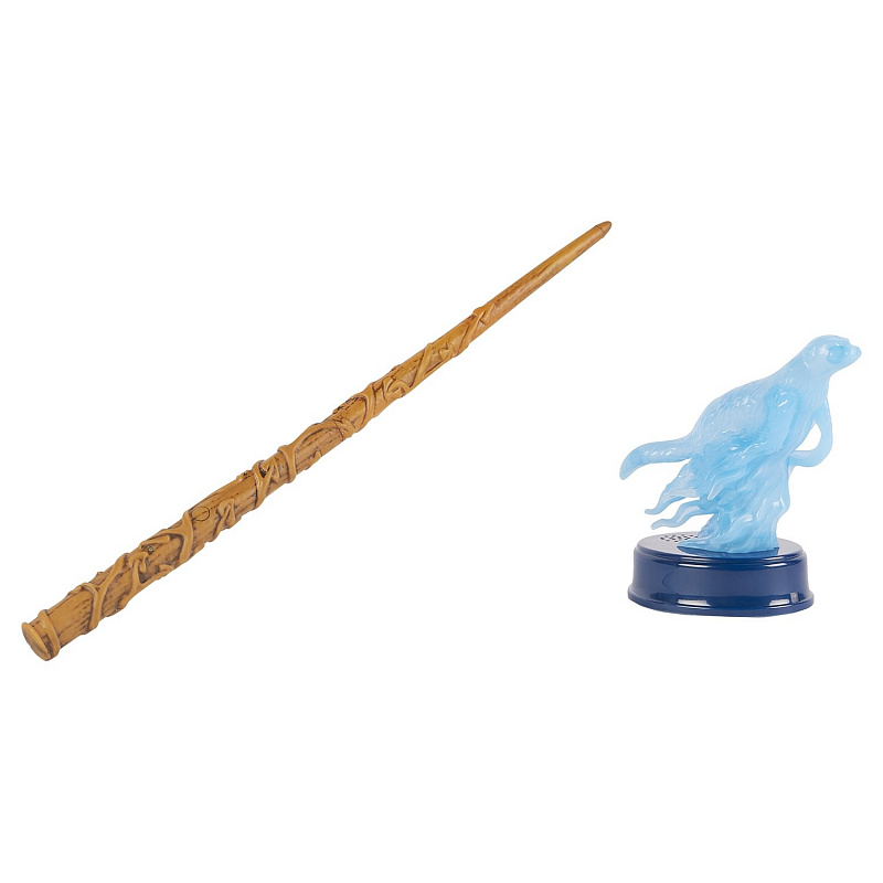 Волшебная интерактивная палочка с фигуркой патронуса Гермионы Spin Master Гарри Поттер
