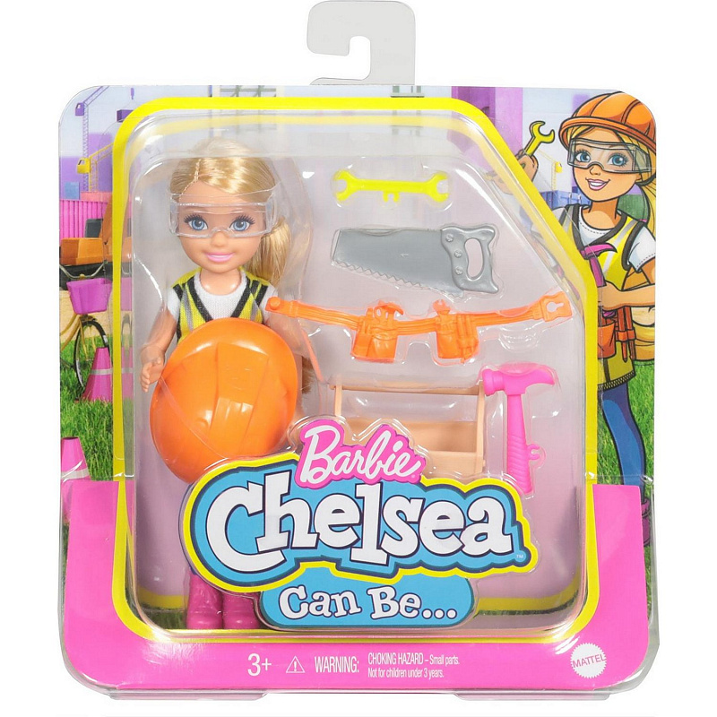 Кукла Barbie Челси Карьера Строитель