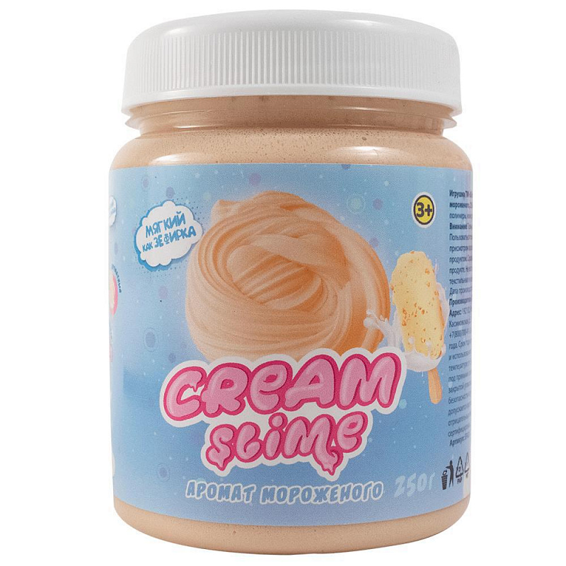 Слайм с ароматом мороженого Cream-Slime