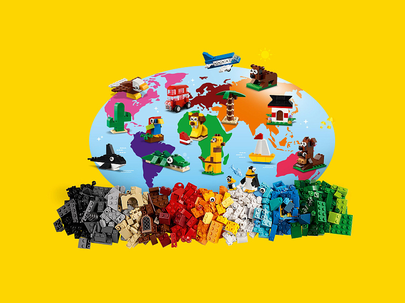 Конструктор LEGO Classic Вокруг света 11015