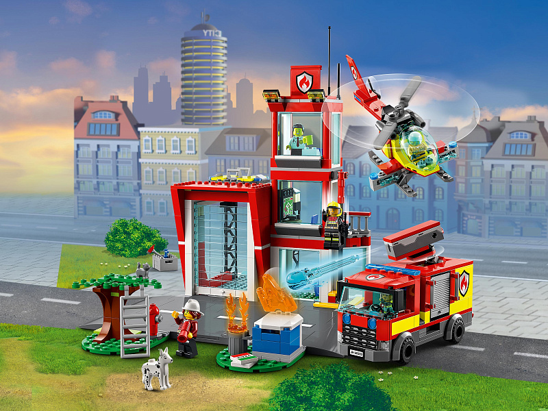 Конструктор LEGO City Пожарная часть 60320
