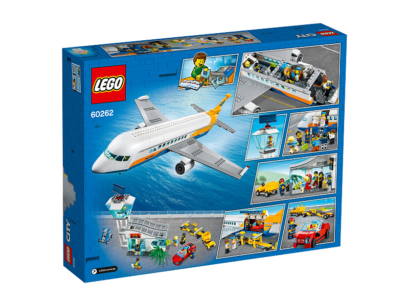 Конструктор LEGO City Airport Пассажирский самолет