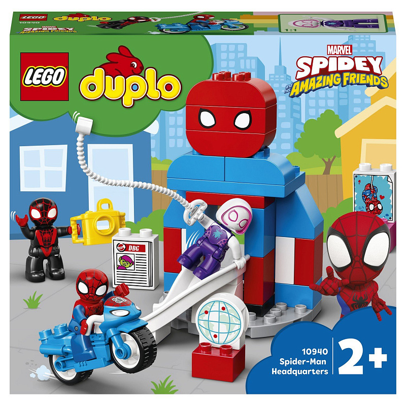 Конструктор LEGO Duplo Штаб-квартира Человека-паука