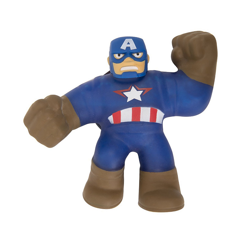 Фигурка Капитан Америка тянущаяся GooJitZu