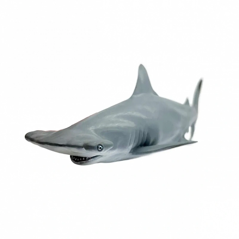 Фигурка Молотоголовая акула плывет Детское Время Animal Морская жизнь