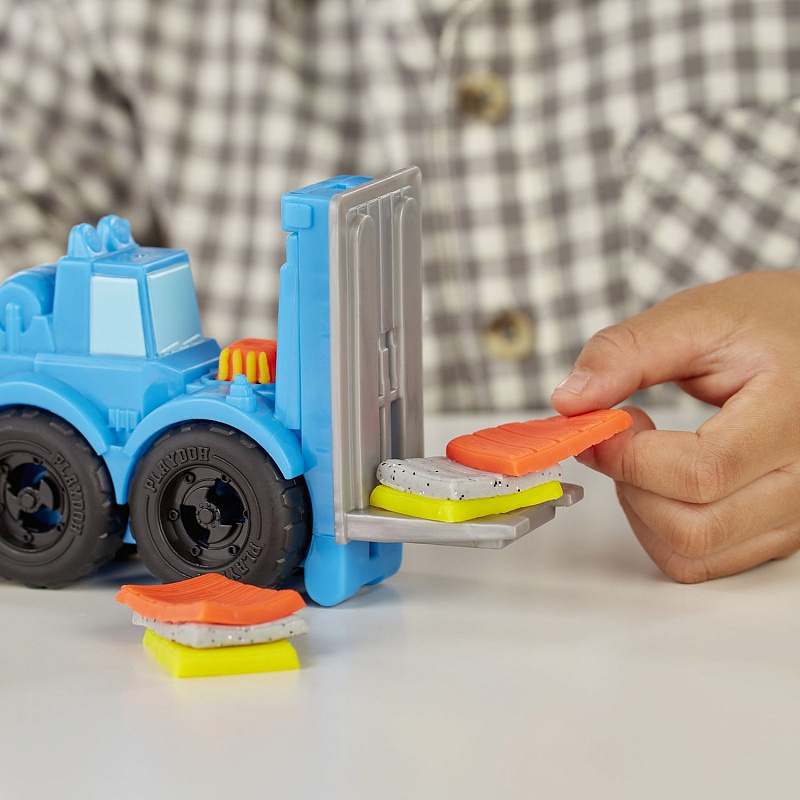Набор Play-Doh Wheels Кран-погрузчик
