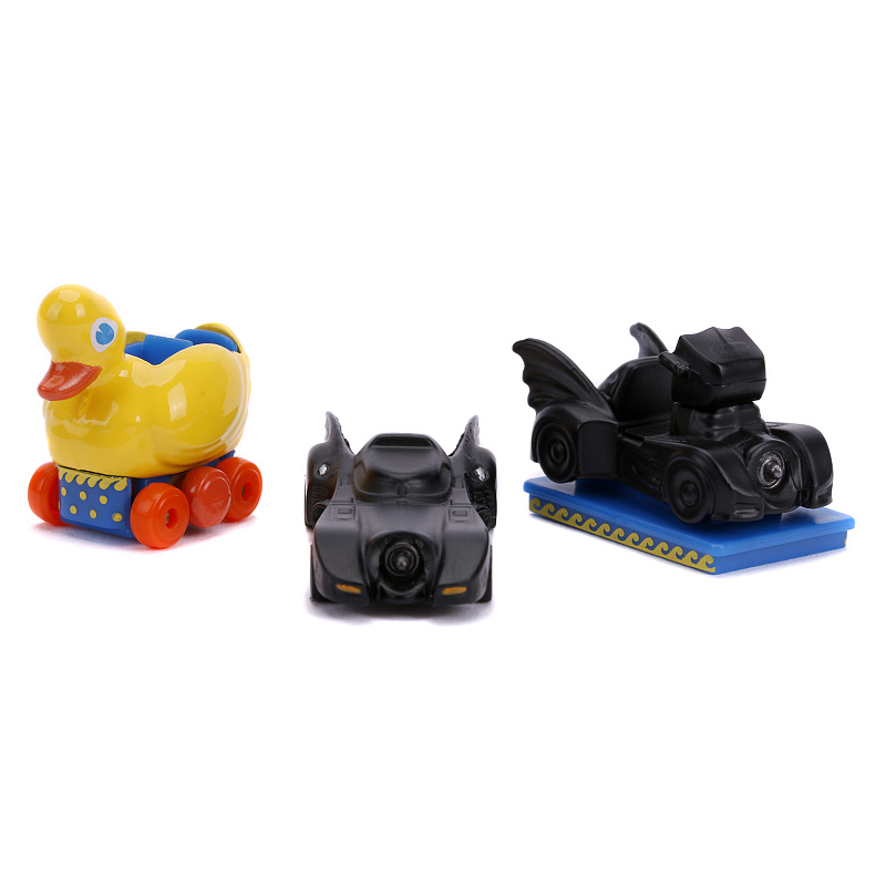 Набор машинок Batman Return Batmobile The Penguin Duck Hollywood Rides Jada Toys