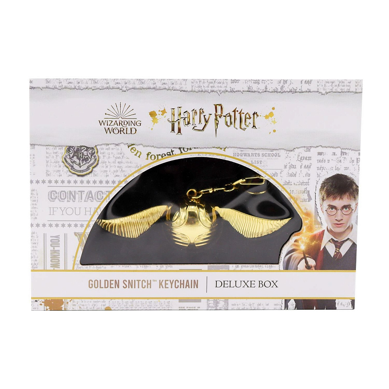 Брелок Золотой Снитч в подарочной упаковке 12 см Гарри Поттер