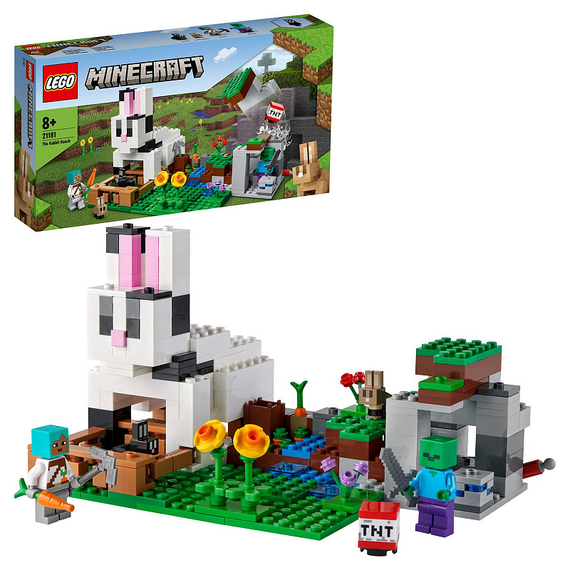 21181 Minecraft Кроличье ранчо