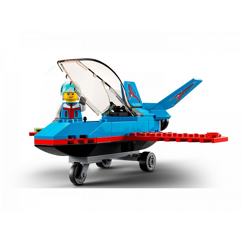 Конструктор LEGO City Great Vehicles Трюковый самолёт 59 деталей