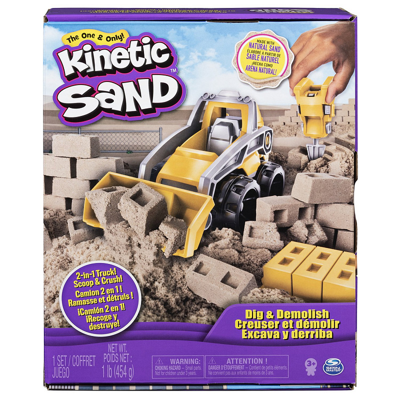Набор для лепки Kinetic Sand Экскаватор
