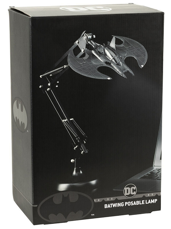 Настольная лампа DC Batman Batwing Posable Paladone 60 см
