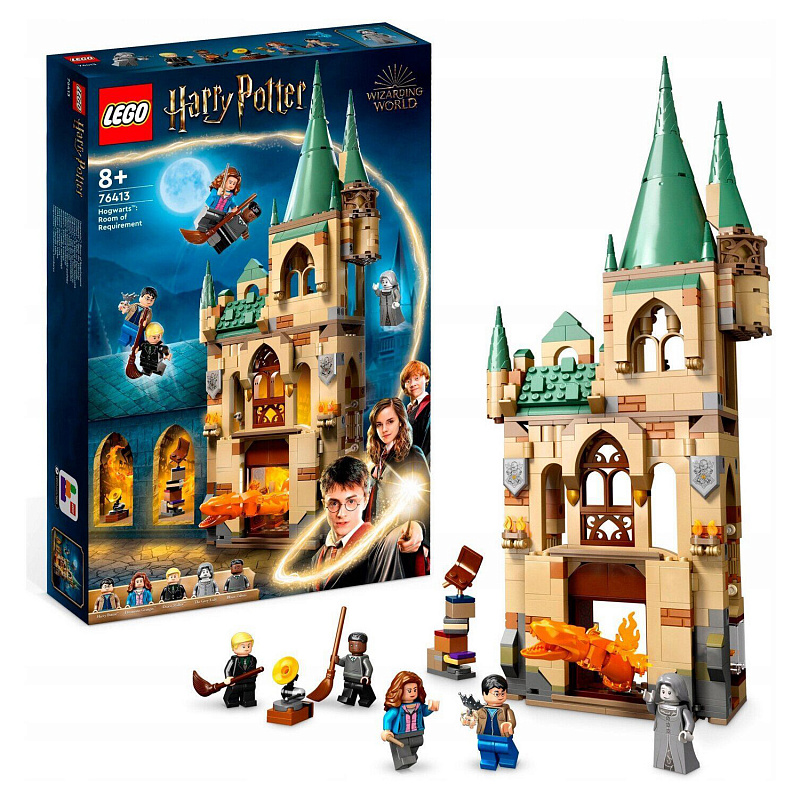 Конструктор LEGO Harry Potter Хогвартс Выручай-комната 587 элементов