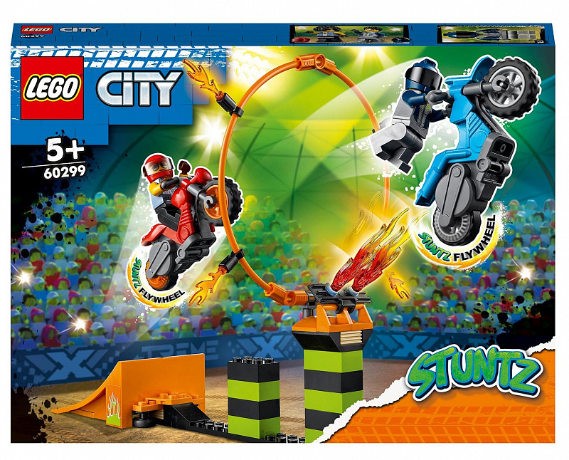 Конструктор LEGO City Stuntz Состязание трюков 73 детали