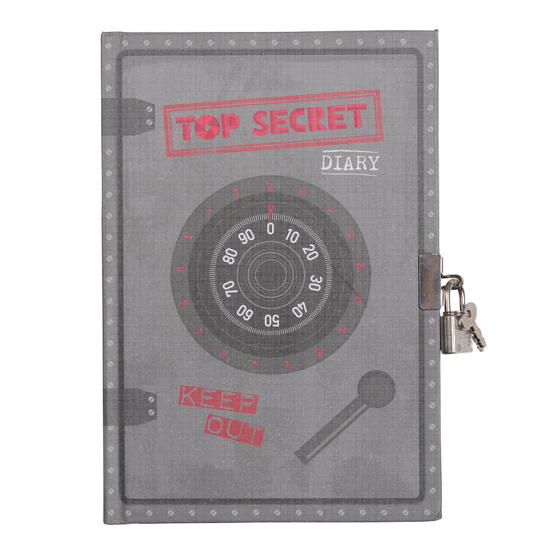 Личный дневник с замочком Совершенно секретно