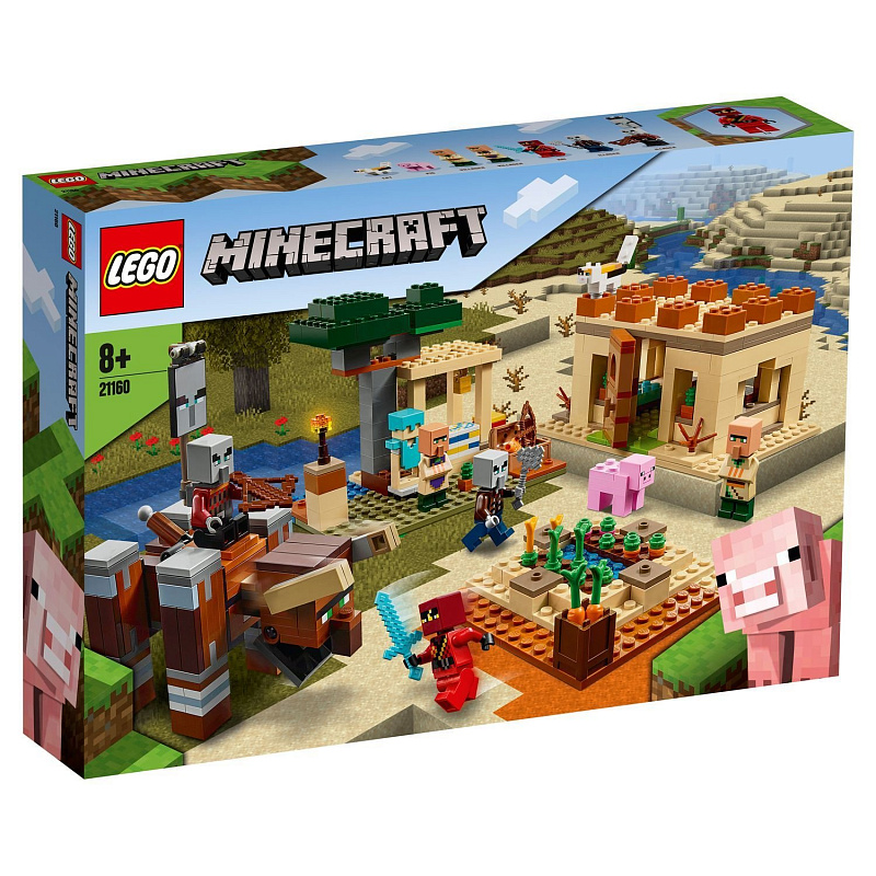 Конструктор LEGO Minecraft Патруль разбойников 562 детали