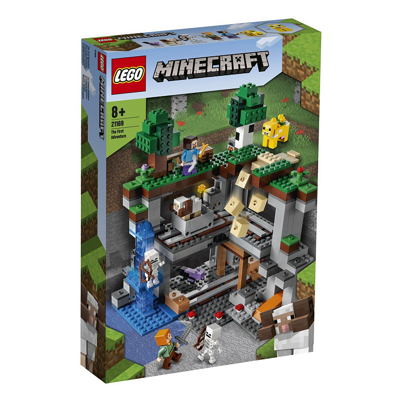 Конструктор LEGO Minecraft Первое приключение