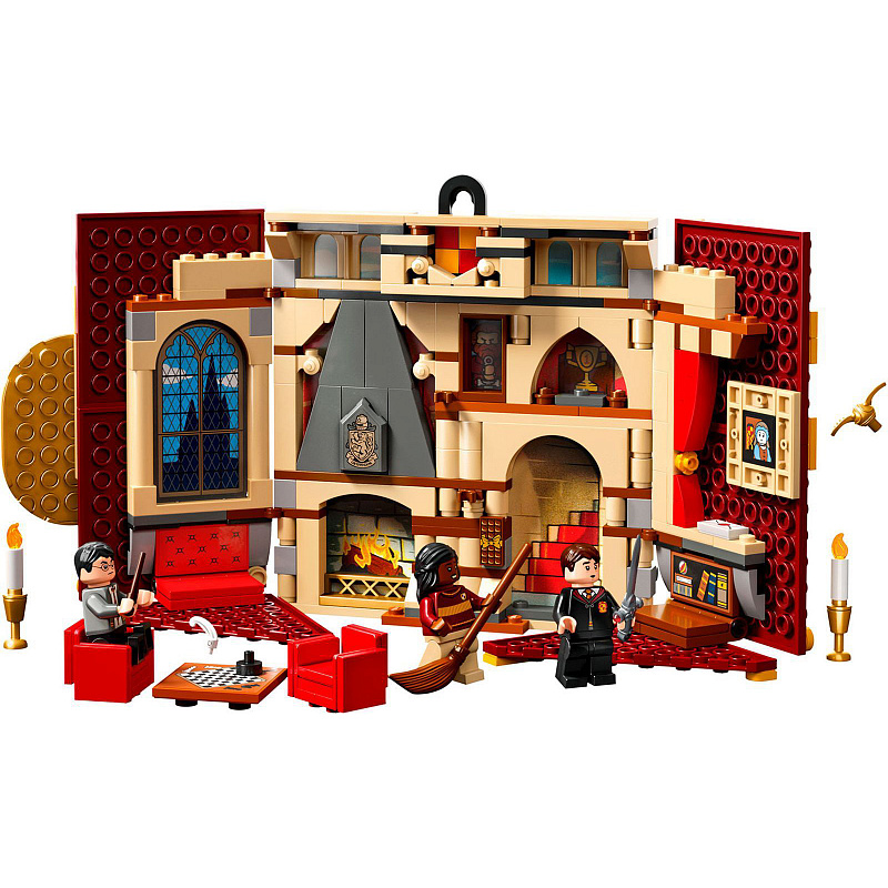 Конструктор LEGO Harry Potter Знамя Дома Гриффиндора 285 элементов