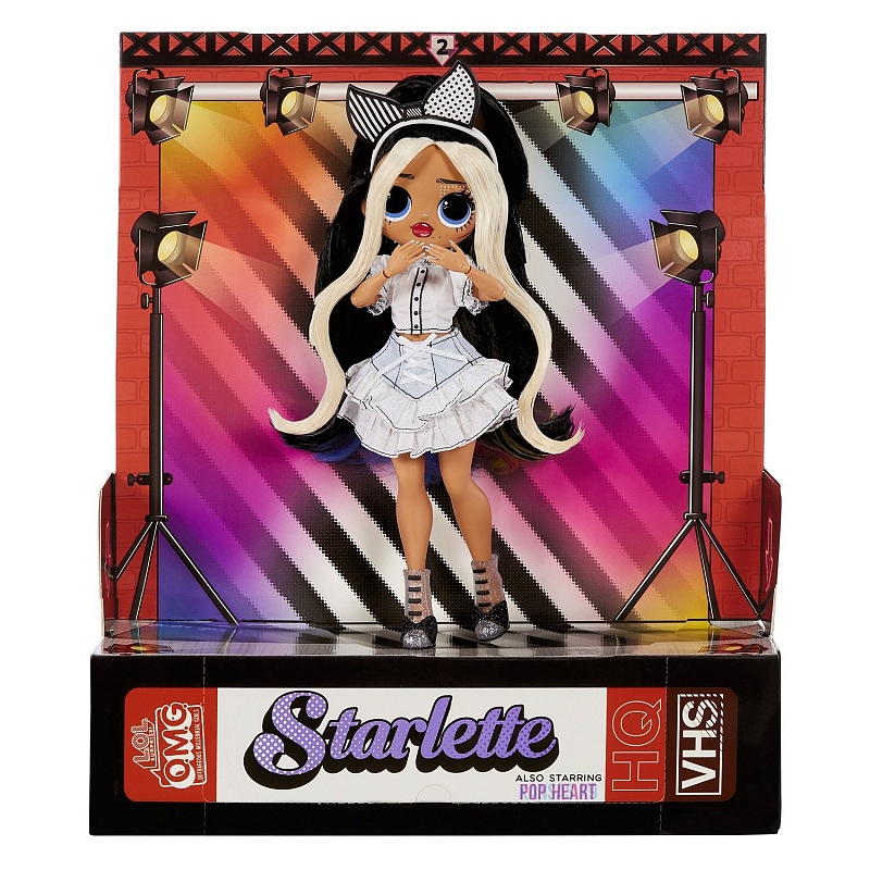 Кукла L.O.L. Surprise OMG Movie Magic Doll- Starlette 25 сюрпризов